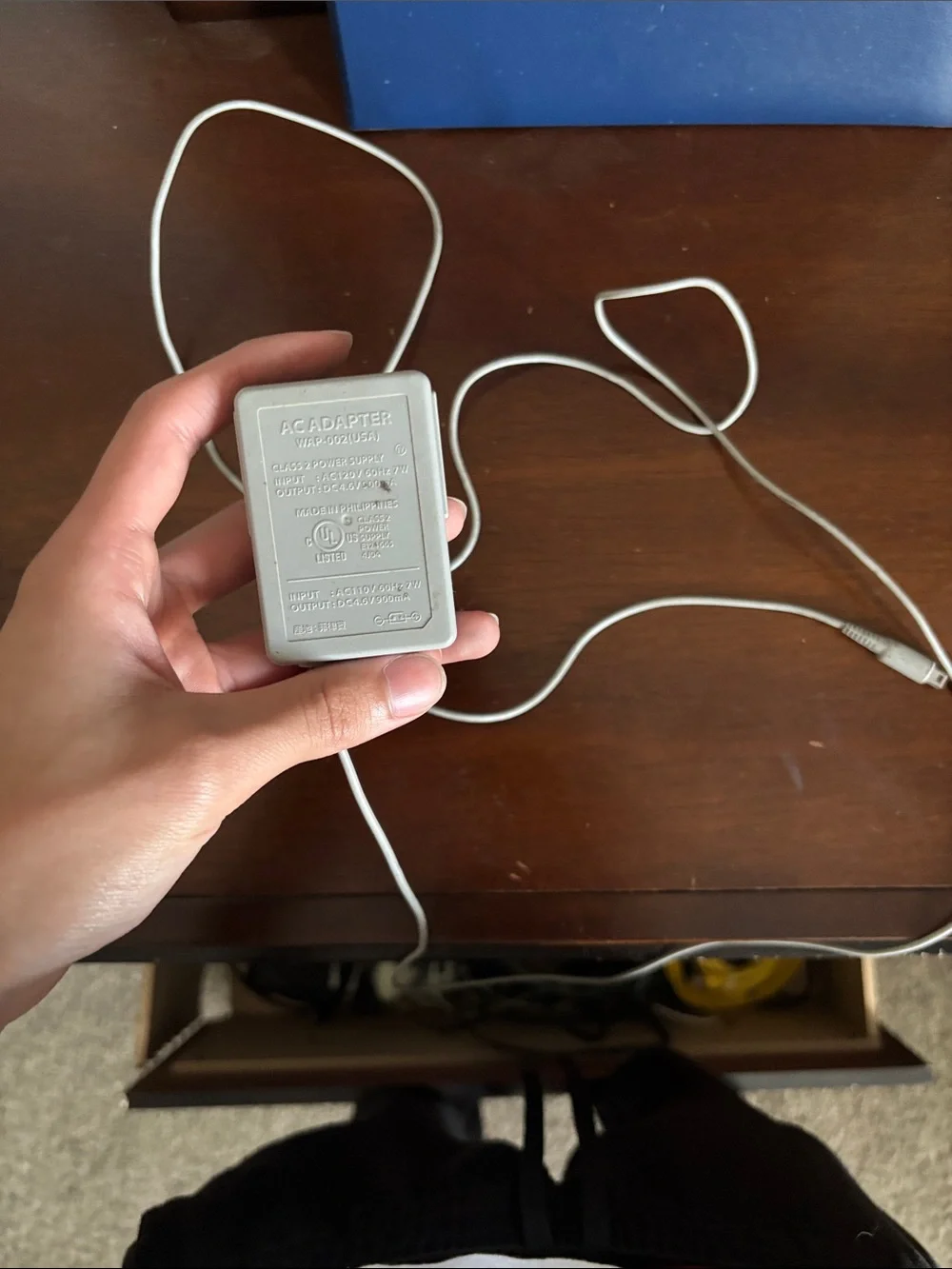 Nintendo AC Adapter Light Gray Power Supply